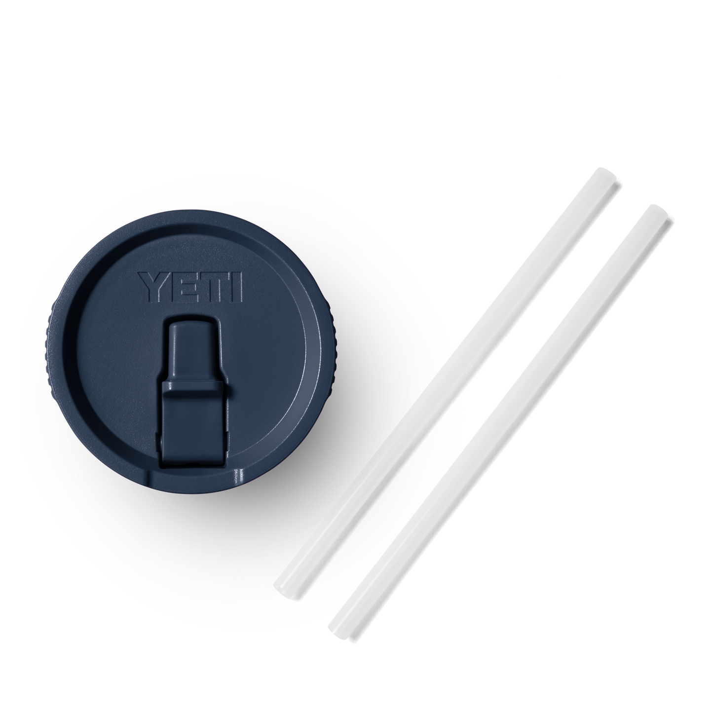 Large Travel Mug Straw Lid Navy