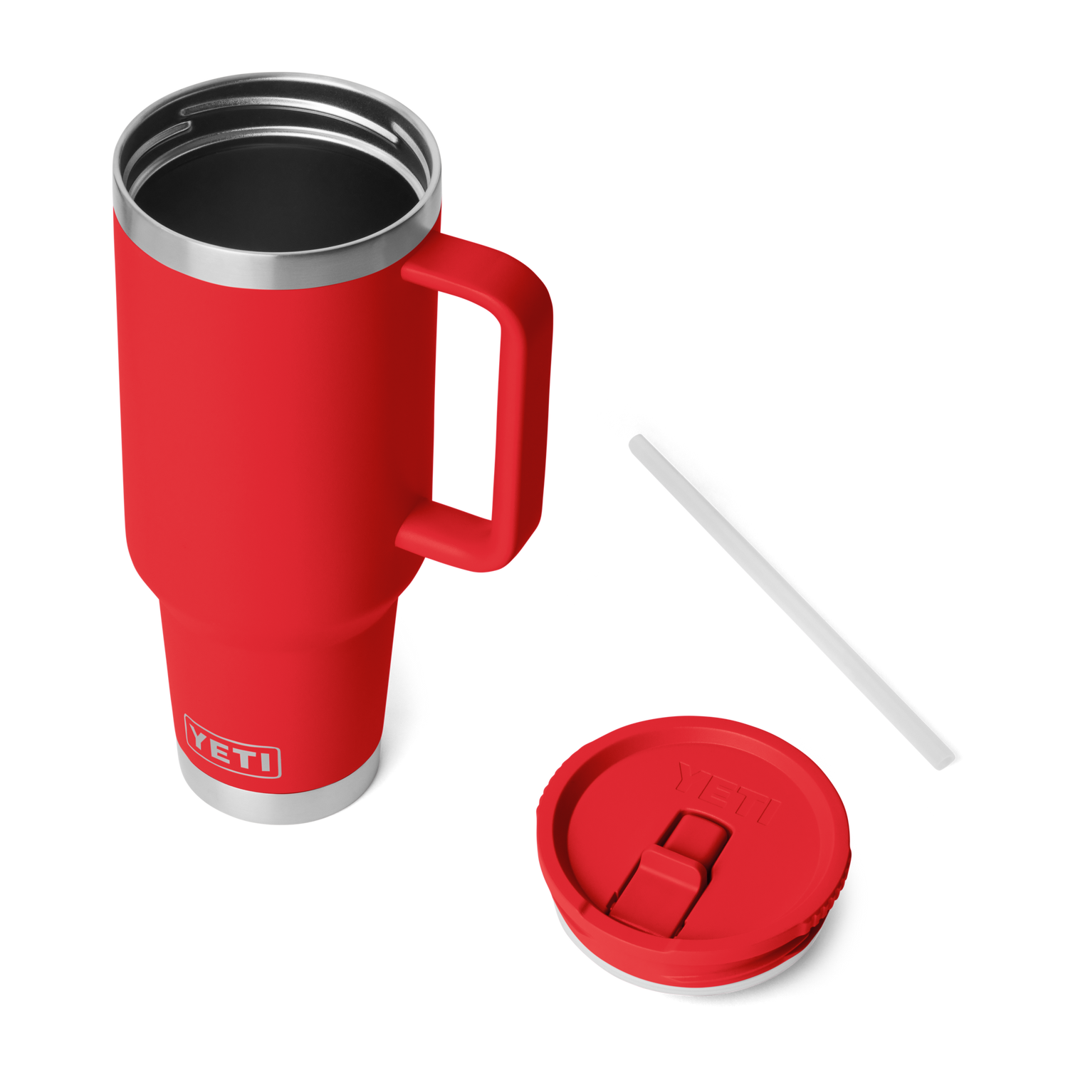 Rambler® 40 oz (1.1 L) Travel Straw Mug Rescue Red