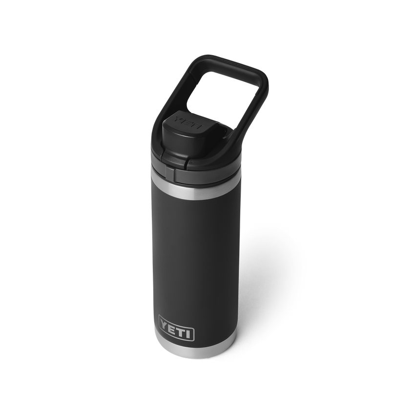 Rambler® 18 oz (532 ml) Bottle With Flip Chug Cap Black