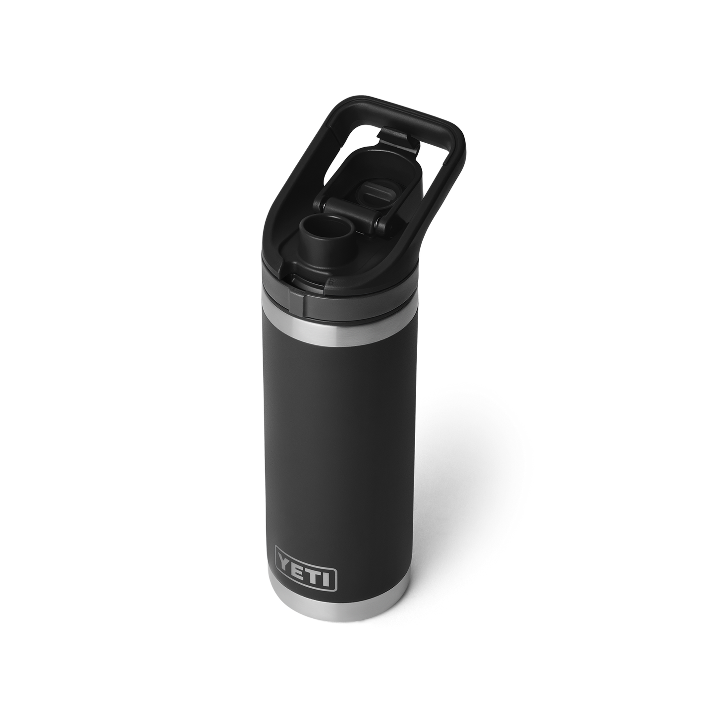 Rambler® 18 oz (532 ml) Bottle With Flip Chug Cap Black