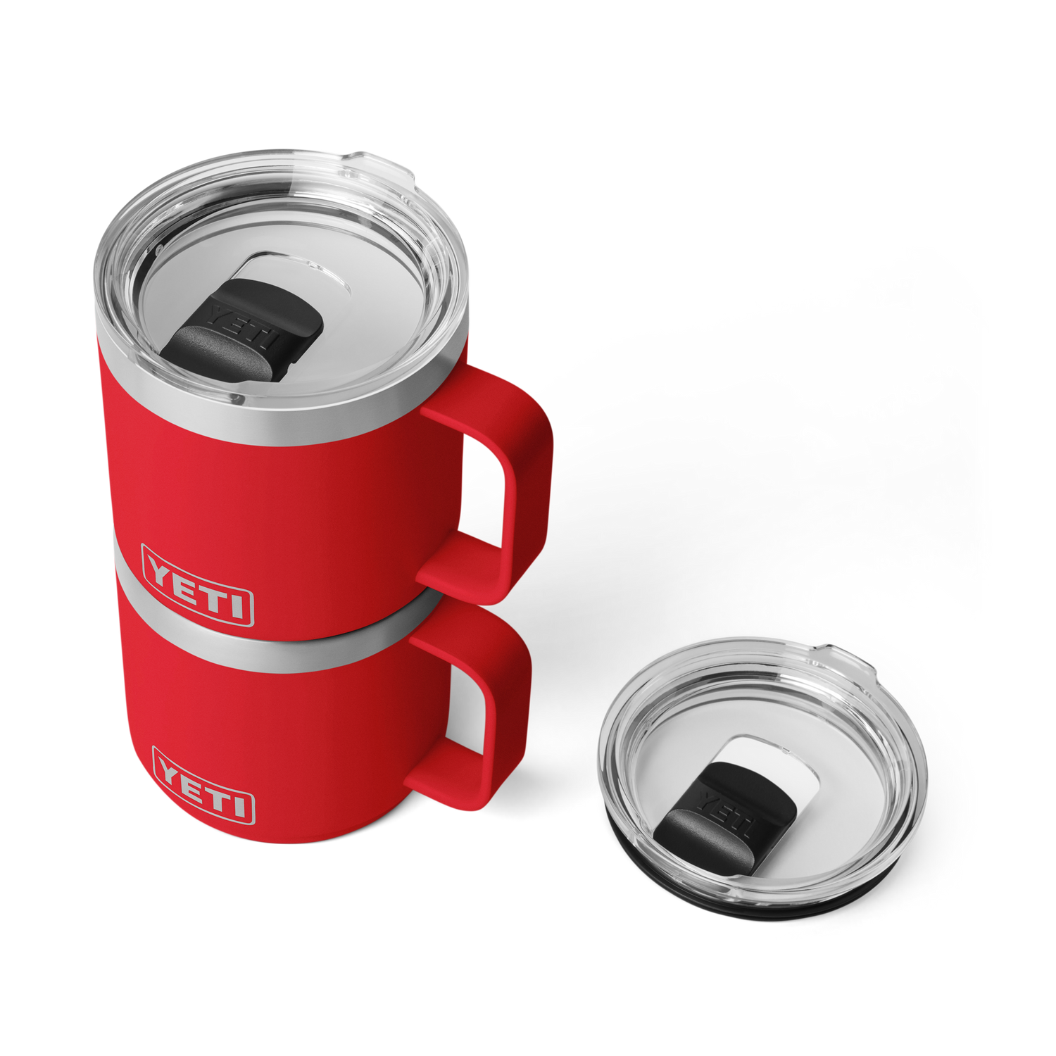 YETI Rambler® 14 oz (414 ml) Stackable Mug Rescue Red