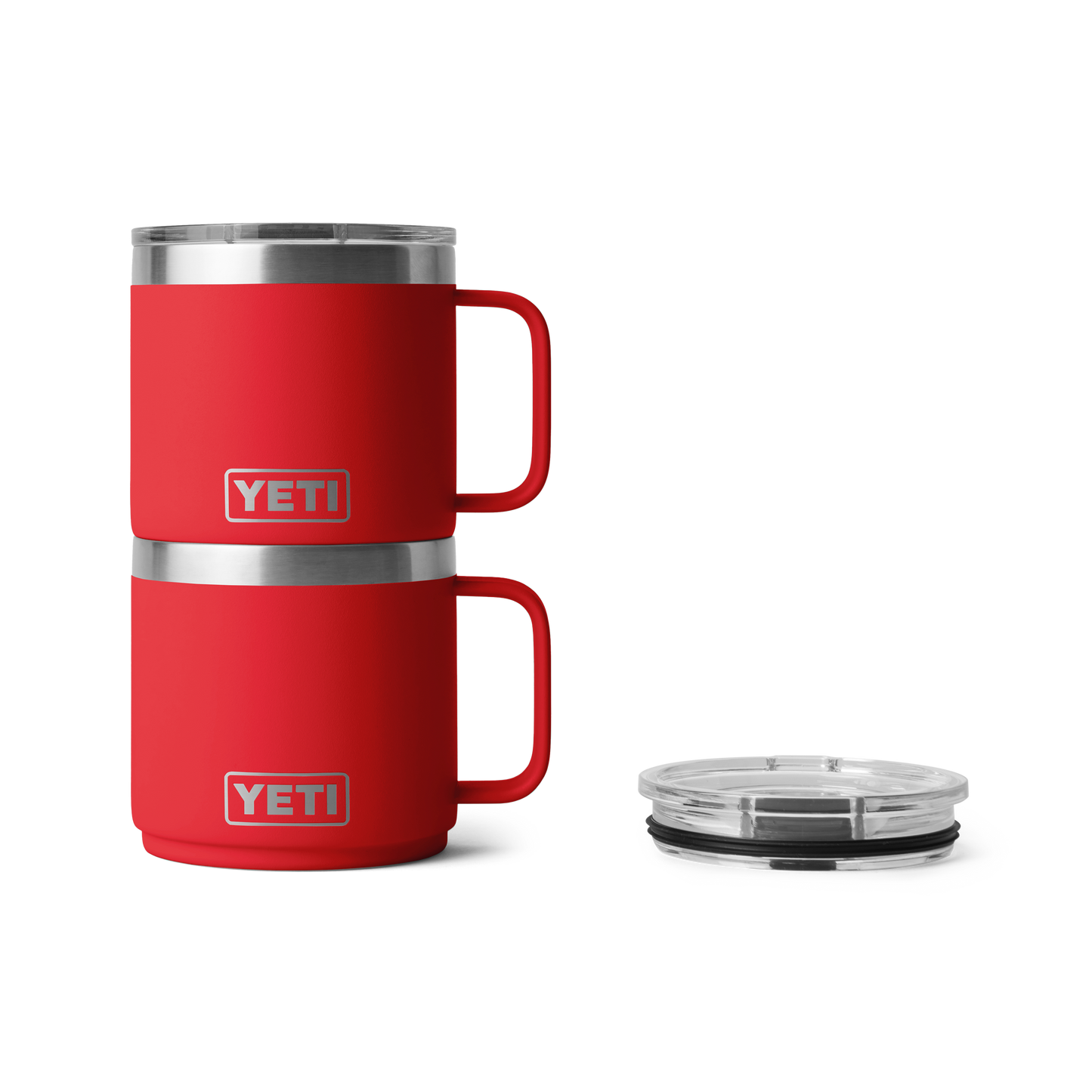 YETI Rambler® 14 oz (414 ml) Stackable Mug Rescue Red