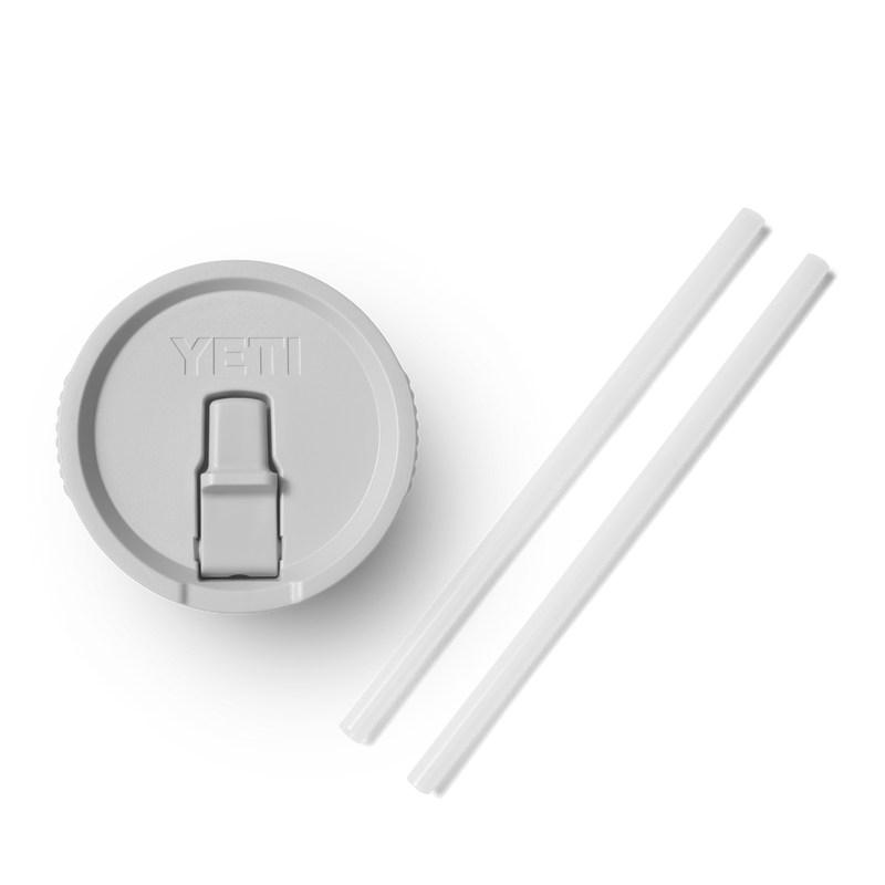 Large Travel Mug Straw Lid Grey