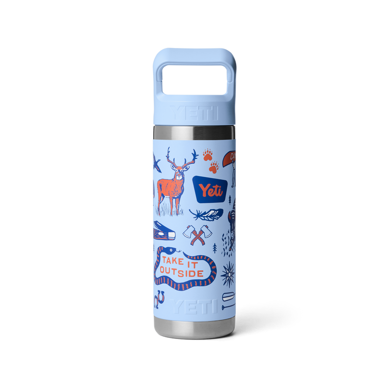Rambler® 18 oz (532 ml) Straw Bottle Big Sky Summer Camp