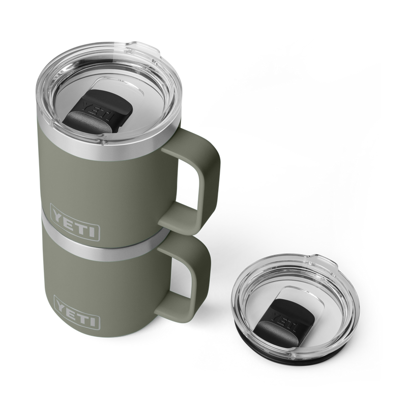 YETI Rambler® 10 oz (296 ml) Stackable Mug Pampa Green