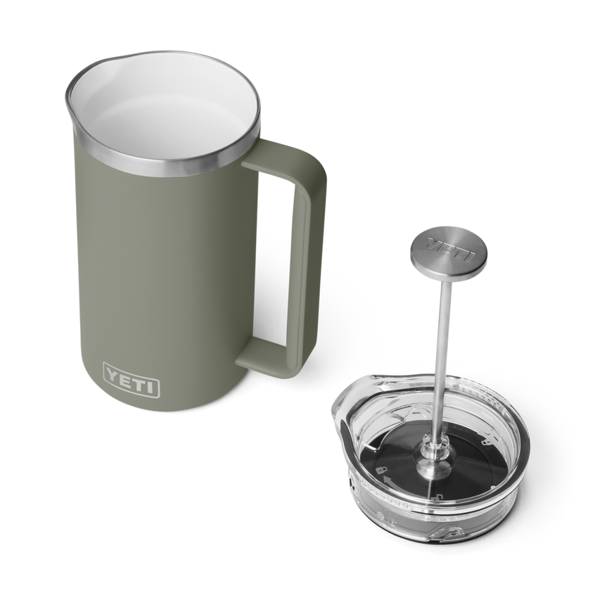 YETI Rambler® 34 oz (1L) French Press Pampa Green