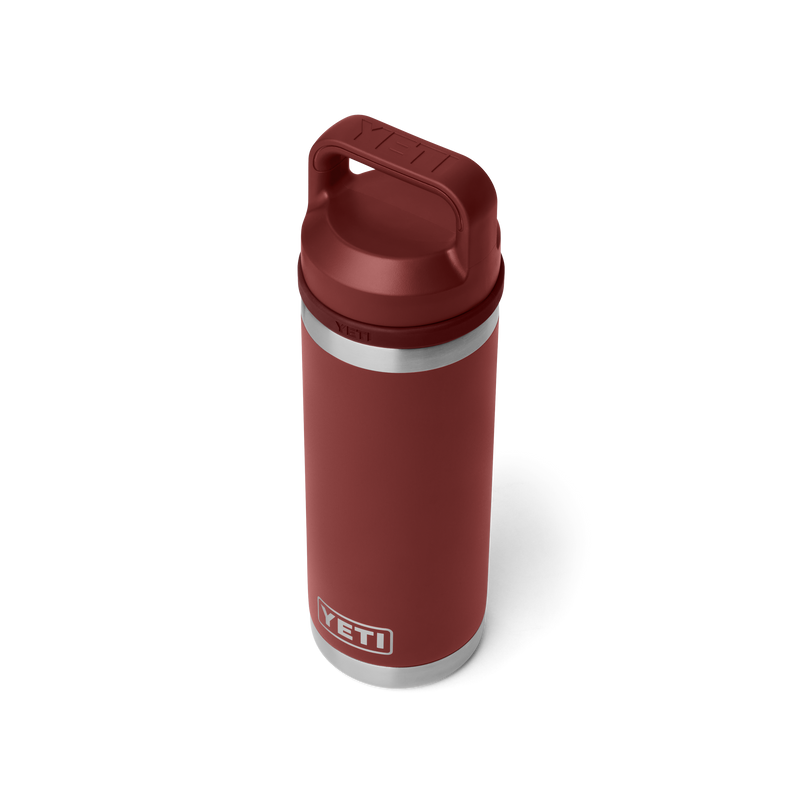 YETI Rambler® 18 oz (532 ml) Bottle With Chug Cap Stag Red