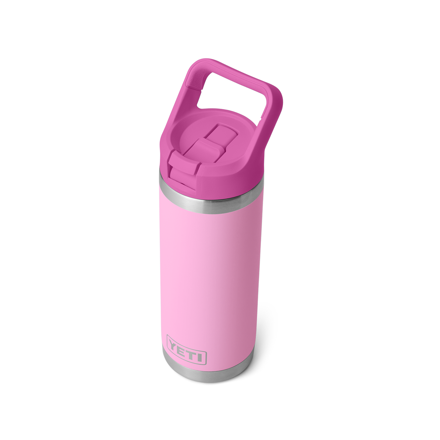 YETI Rambler® 18 oz (532 ml) Straw Bottle Power Pink/Wildflower