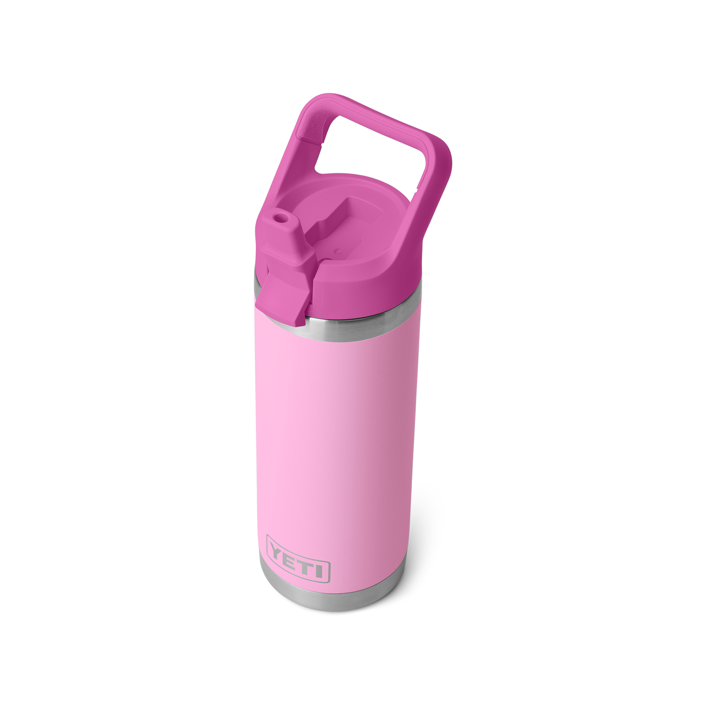 YETI Rambler® 18 oz (532 ml) Straw Bottle Power Pink/Wildflower