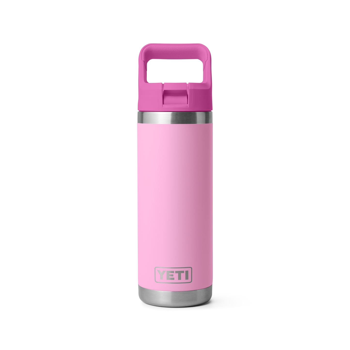 YETI Rambler® 18 oz (532 ml) Straw Bottle Power Pink/Wildflower