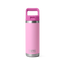 YETI Rambler® 18 oz (532 ml) Straw Bottle Power Pink/Wildflower