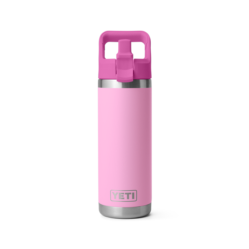 YETI Rambler® 18 oz (532 ml) Straw Bottle Power Pink/Wildflower