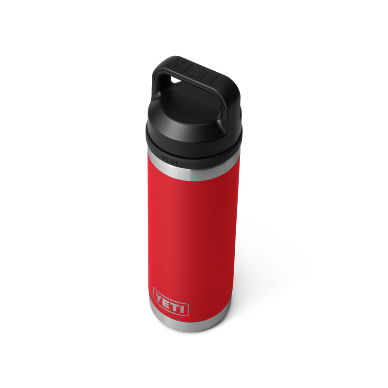 YETI Rambler® 18 oz (532 ml) Bottle With Chug Cap Rescue Red
