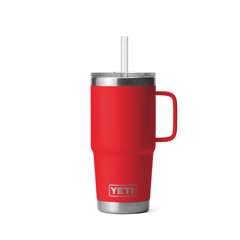 YETI Rambler® 25 oz (739 ml) Straw Mug Rescue Red