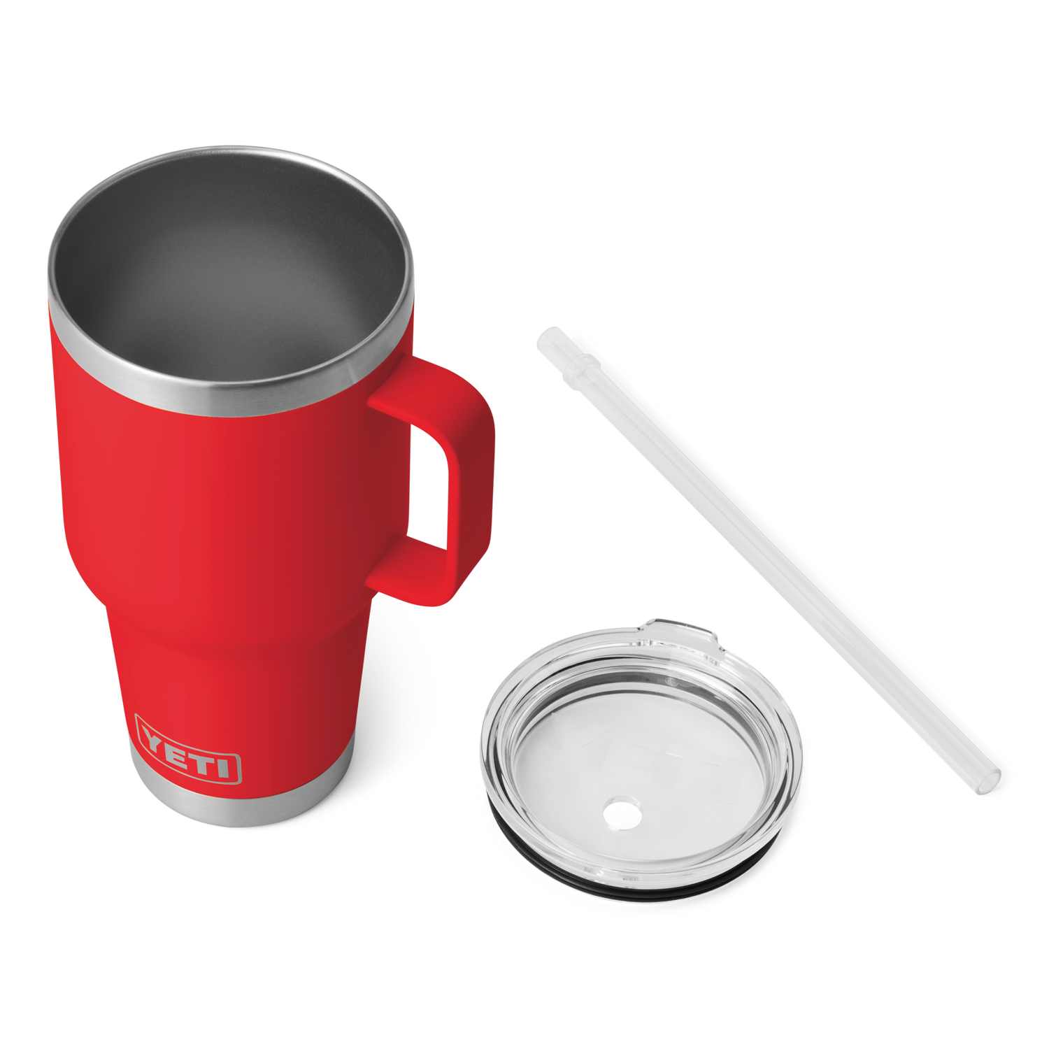 YETI Rambler® 35 oz (1L) Straw Mug Rescue Red