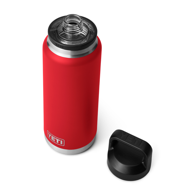YETI Rambler® 36 oz (1065 ml) Bottle With Chug Cap Rescue Red