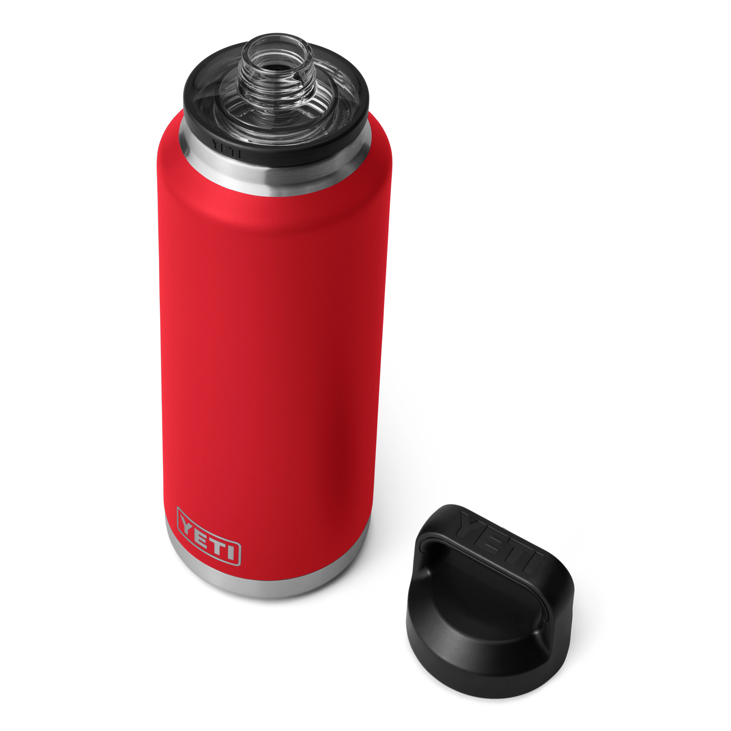 YETI Rambler® 46 oz (1.4L) Bottle With Chug Cap Rescue Red