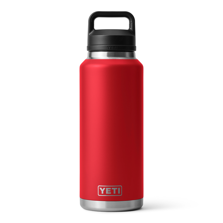 YETI Rambler® 46 oz (1.4L) Bottle With Chug Cap Rescue Red