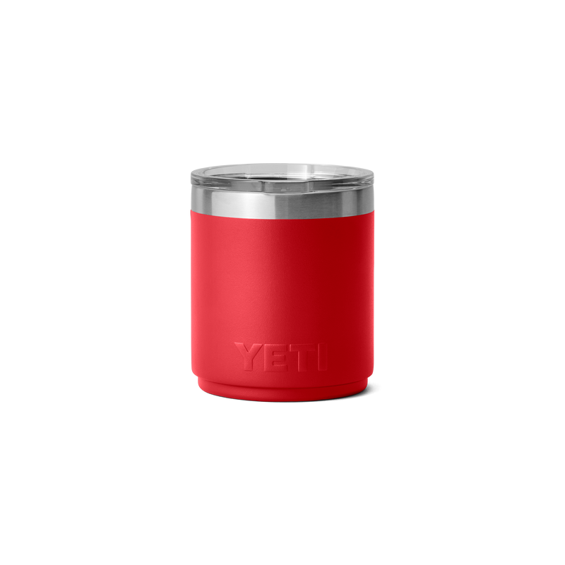 Rambler® 10 oz Stackable Lowball with Magslider™ lid Rescue Red