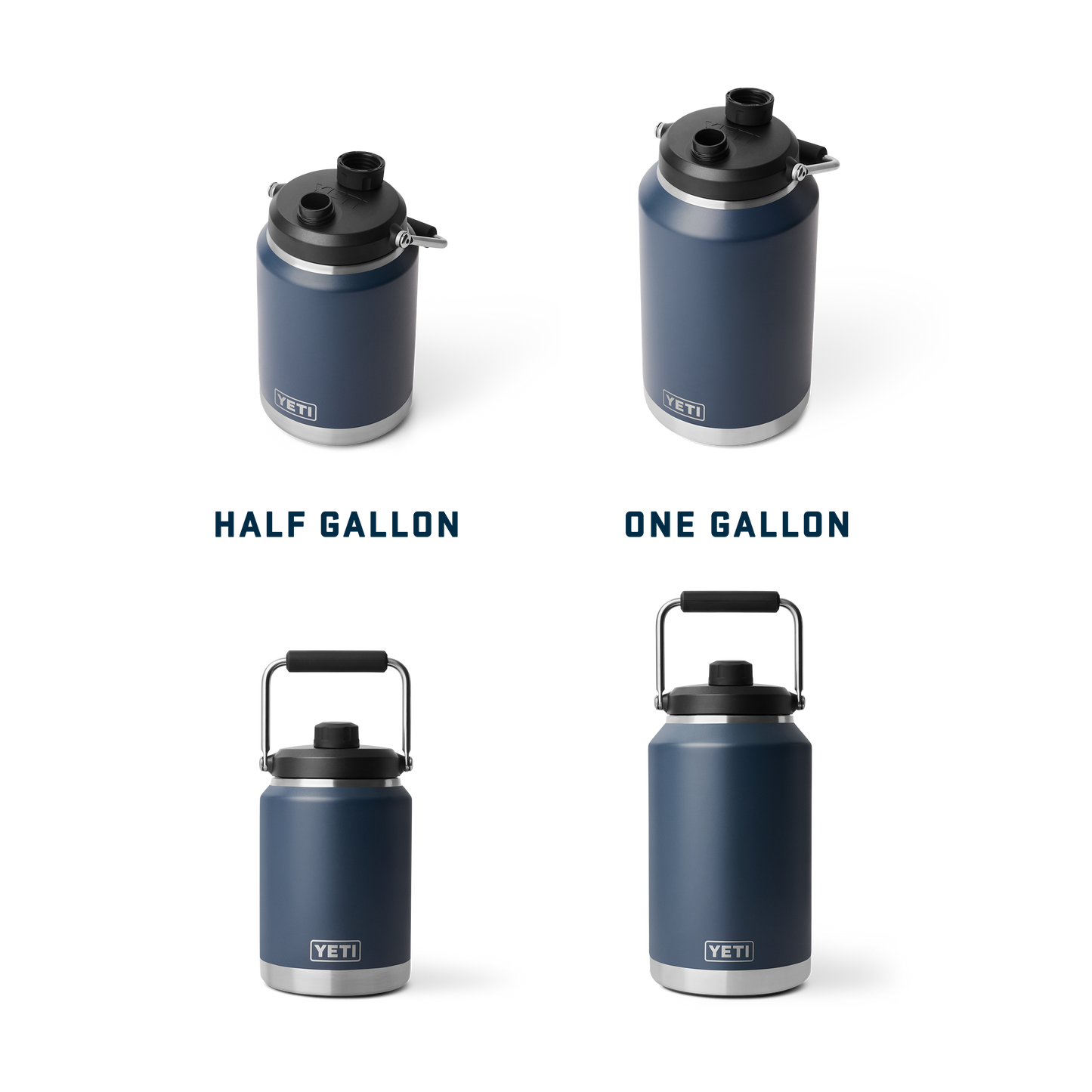 Rambler® One Gallon (3.8L) Jug Stainless Steel
