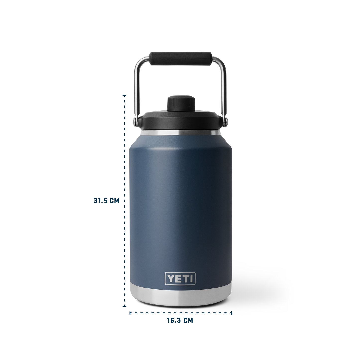 Rambler® One Gallon (3.8L) Jug Stainless Steel