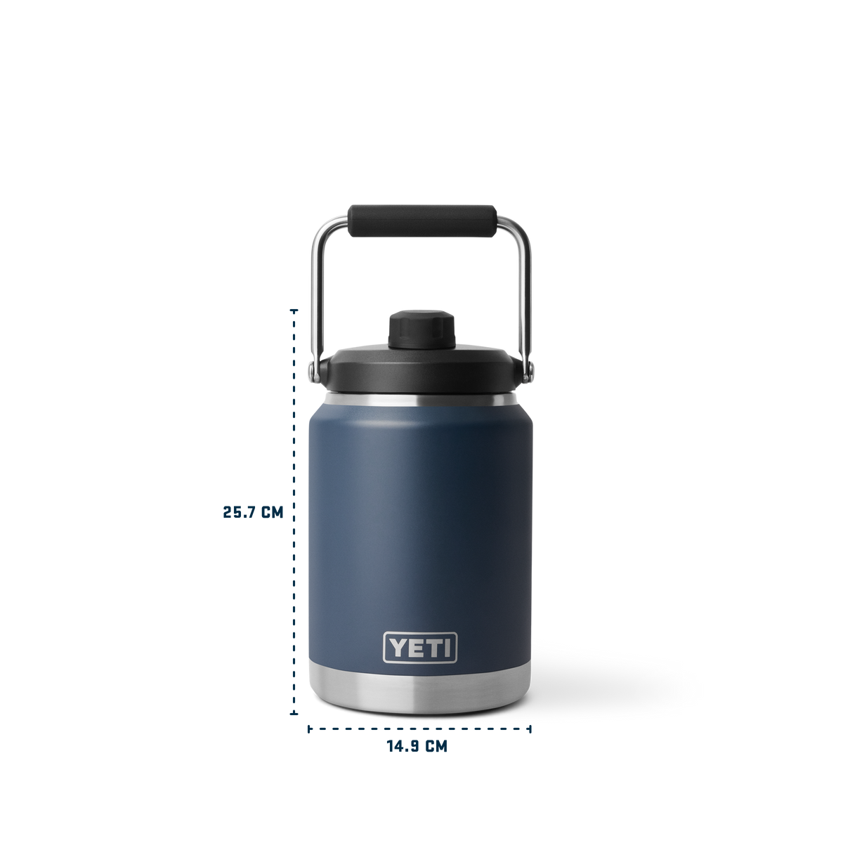 Rambler® 1/2-Gallon (1.9L) Jug Stainless Steel