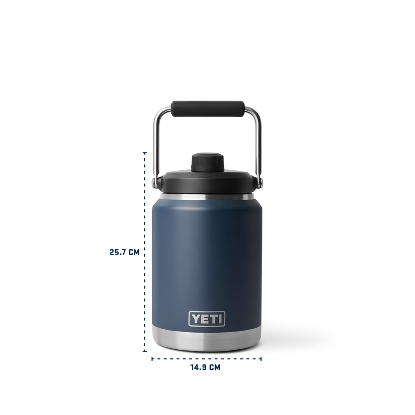 Rambler® 1/2-Gallon (1.9L) Jug Stainless Steel
