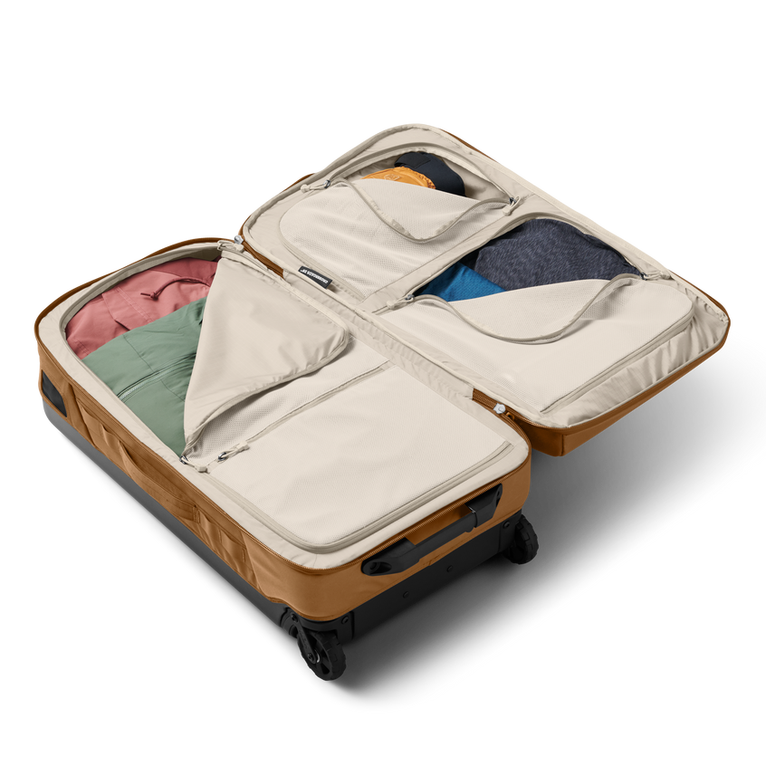  YETI Crossroads Luggage, 22 inch Carry-On, Alpine Brown