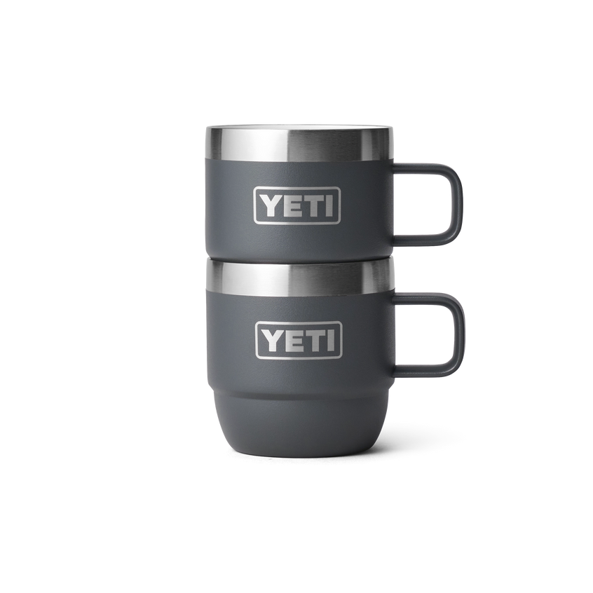 YETI Rambler® 6 oz (177ml) Stackable Mugs Charcoal