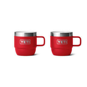 YETI Rambler® 6 oz (177 ml) Stackable Mugs Rescue Red