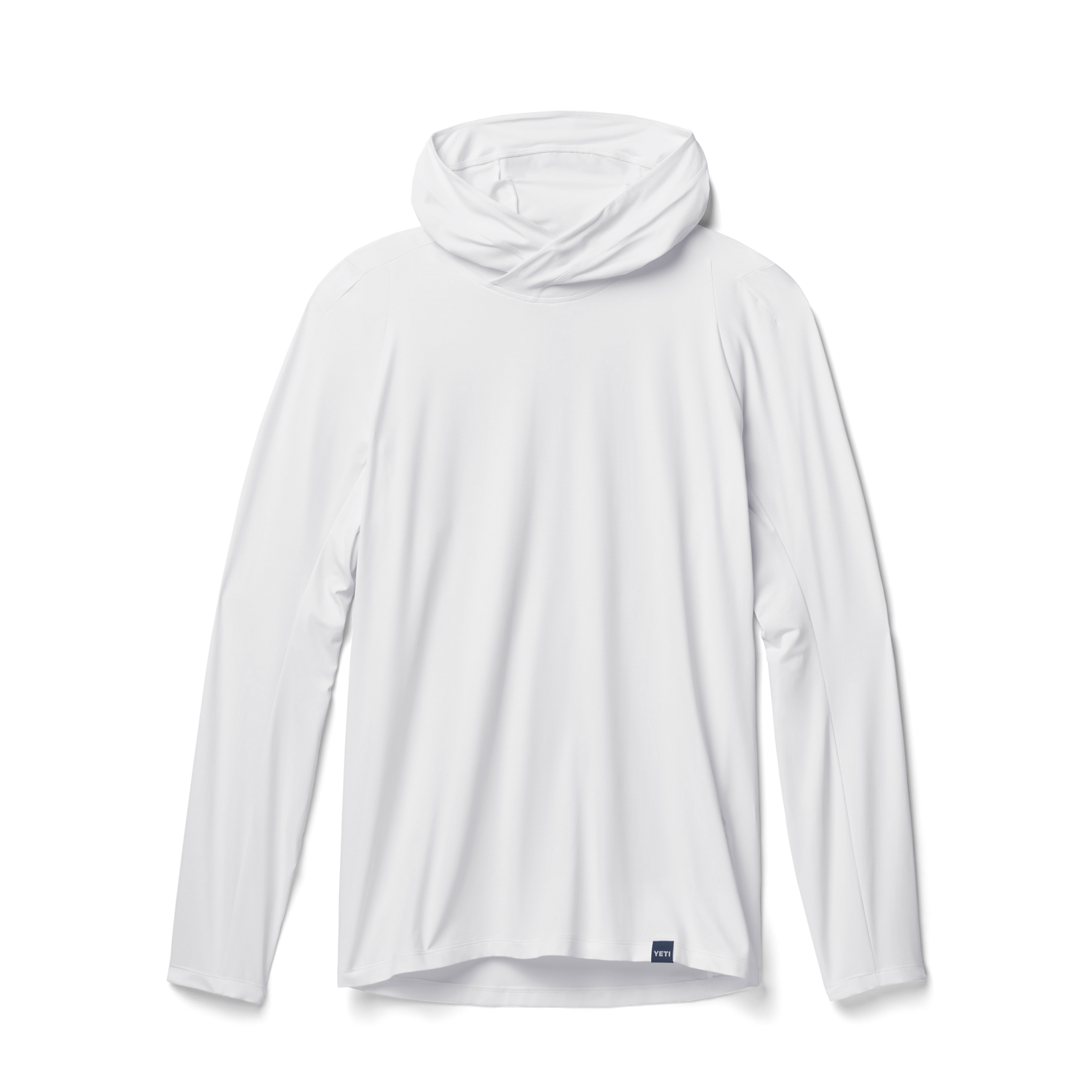 Men's Hooded Ultra Lightweight Sunshirt White White