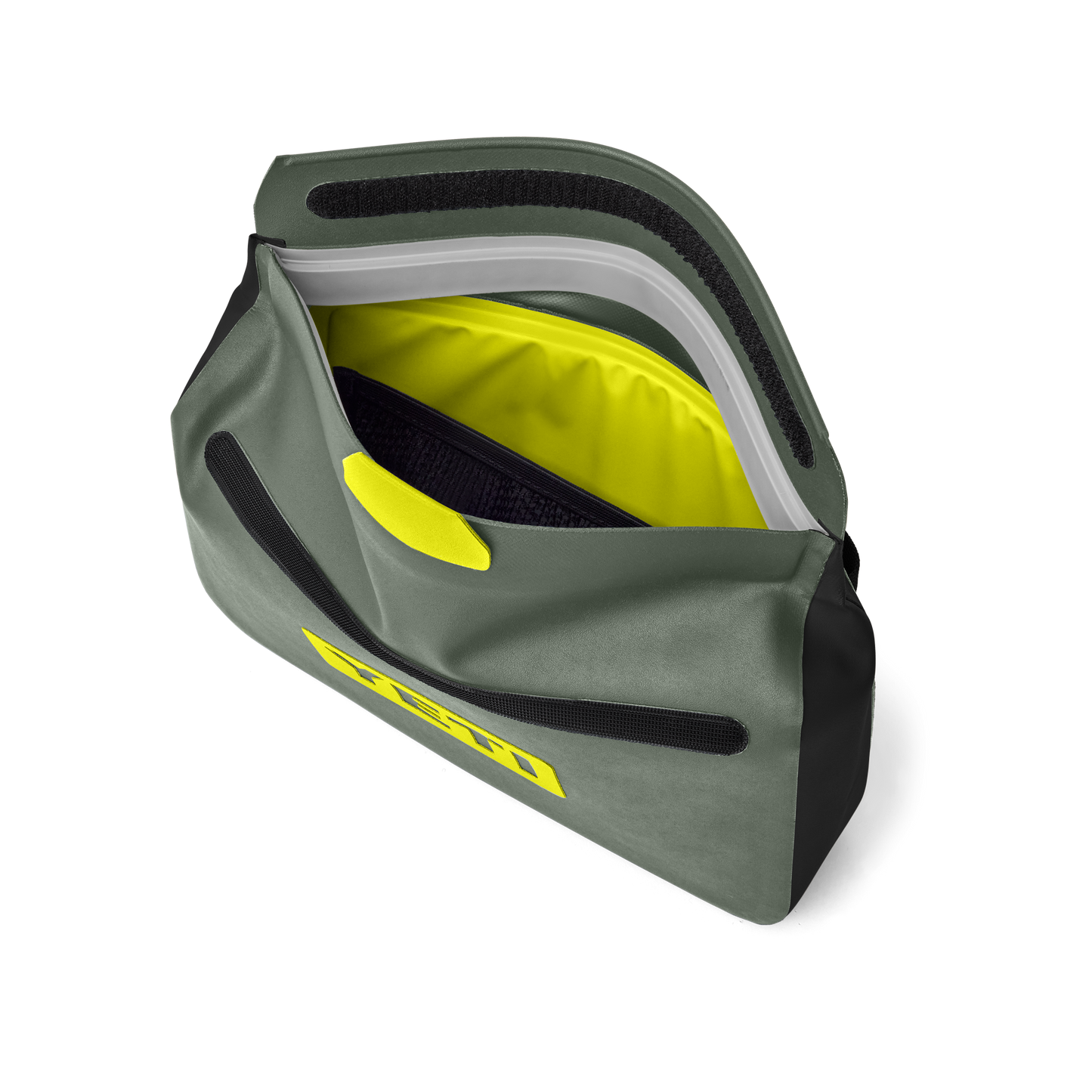 YETI Sidekick Dry® 3L Gear Case Camp Green/Firefly Yellow