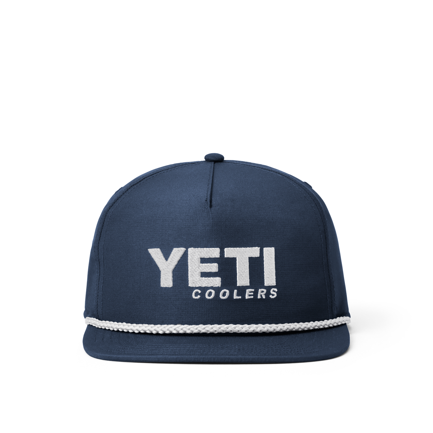 Yeti Coolers Flat Brim Rope Hat Navy