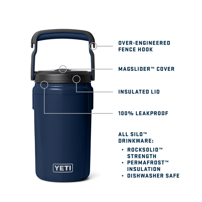 Silo™ 40 oz (1.1 L) Jug with Straw Cap Rescue Red