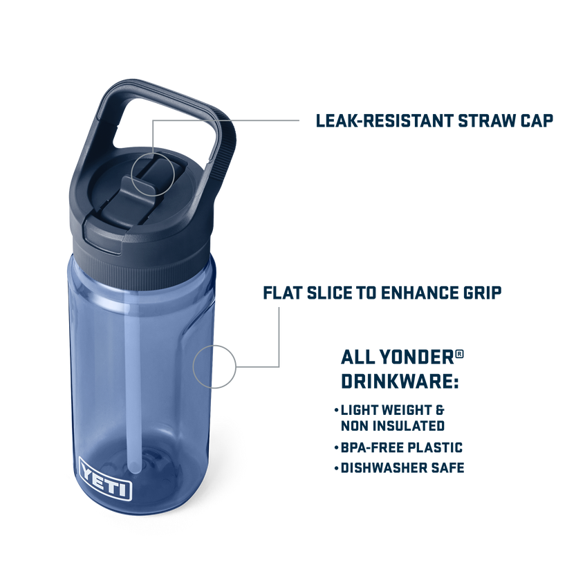 Yonder™ 600 ML Water Bottle Rescue Red