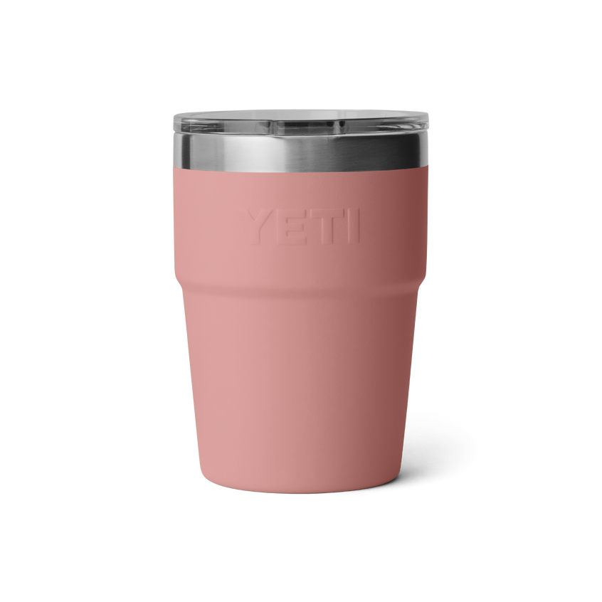 YETI Rambler® 16 oz (473 ml) Stackable Cup Sandstone Pink