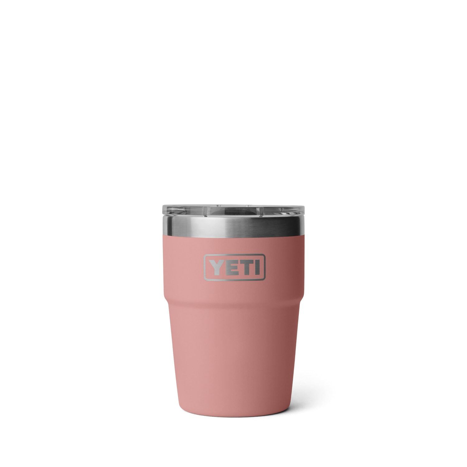 YETI Rambler® 16 oz (473 ml) Stackable Cup Sandstone Pink