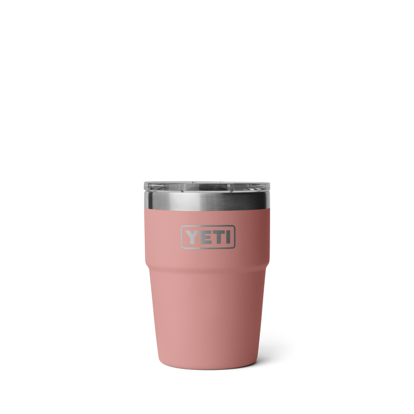 YETI Rambler® 16 oz (473 ml) Stackable Cup Sandstone Pink