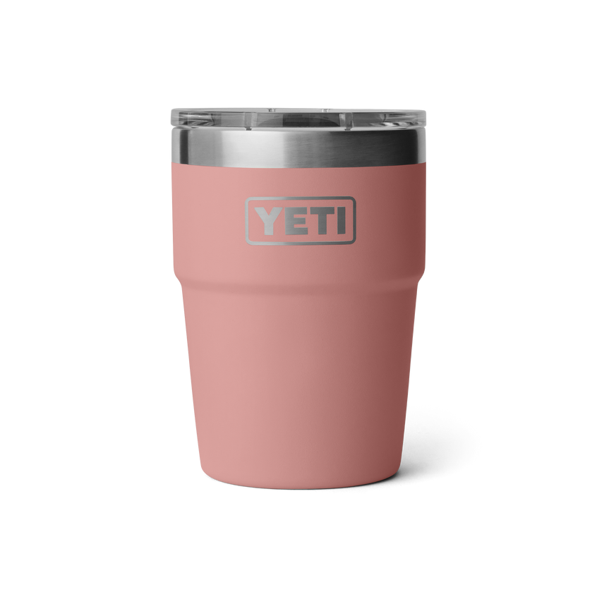 YETI Rambler® 16 oz (473 ml) Stackable Cup Sandstone Pink