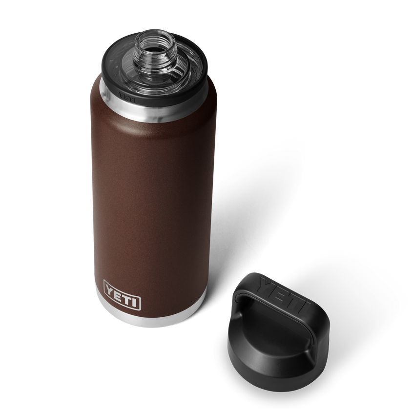 YETI Rambler® 36 oz (1065 ml) Bottle With Chug Cap Wetlands Brown