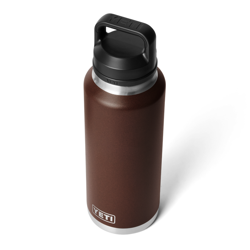 YETI Rambler® 46 oz (1.4 L) Bottle With Chug Cap Wetlands Brown