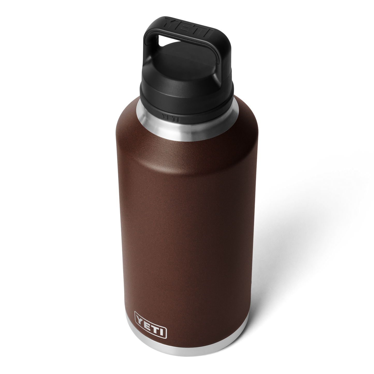 YETI Rambler® 64 oz (1.9L) Bottle With Chug Cap Wetlands Brown