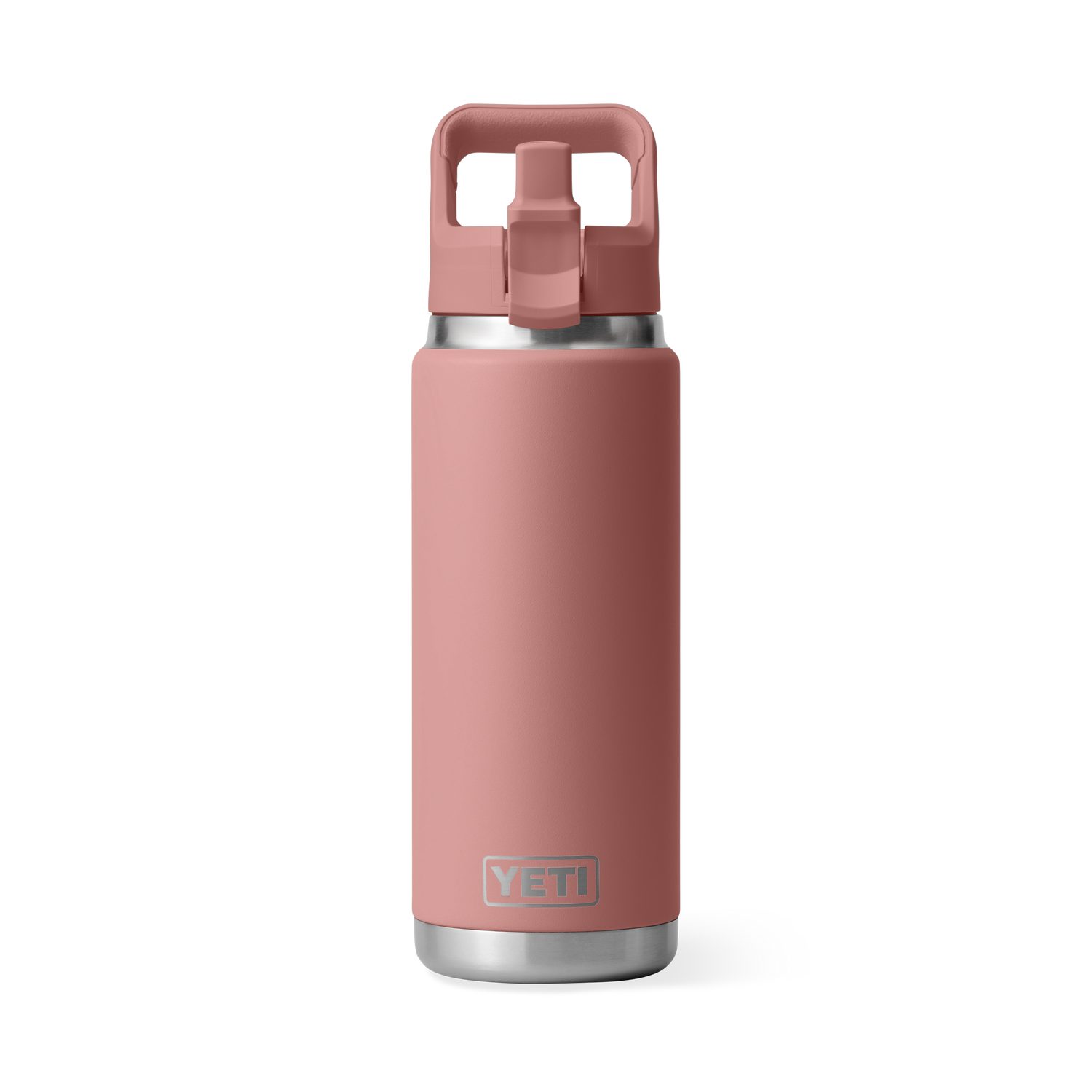 YETI Rambler® 26 oz (760 ML) Straw Bottle Sandstone Pink