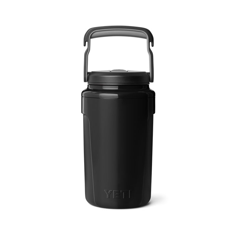 Silo™ Half Gallon (1.9 L) Jug with Straw Cap Black