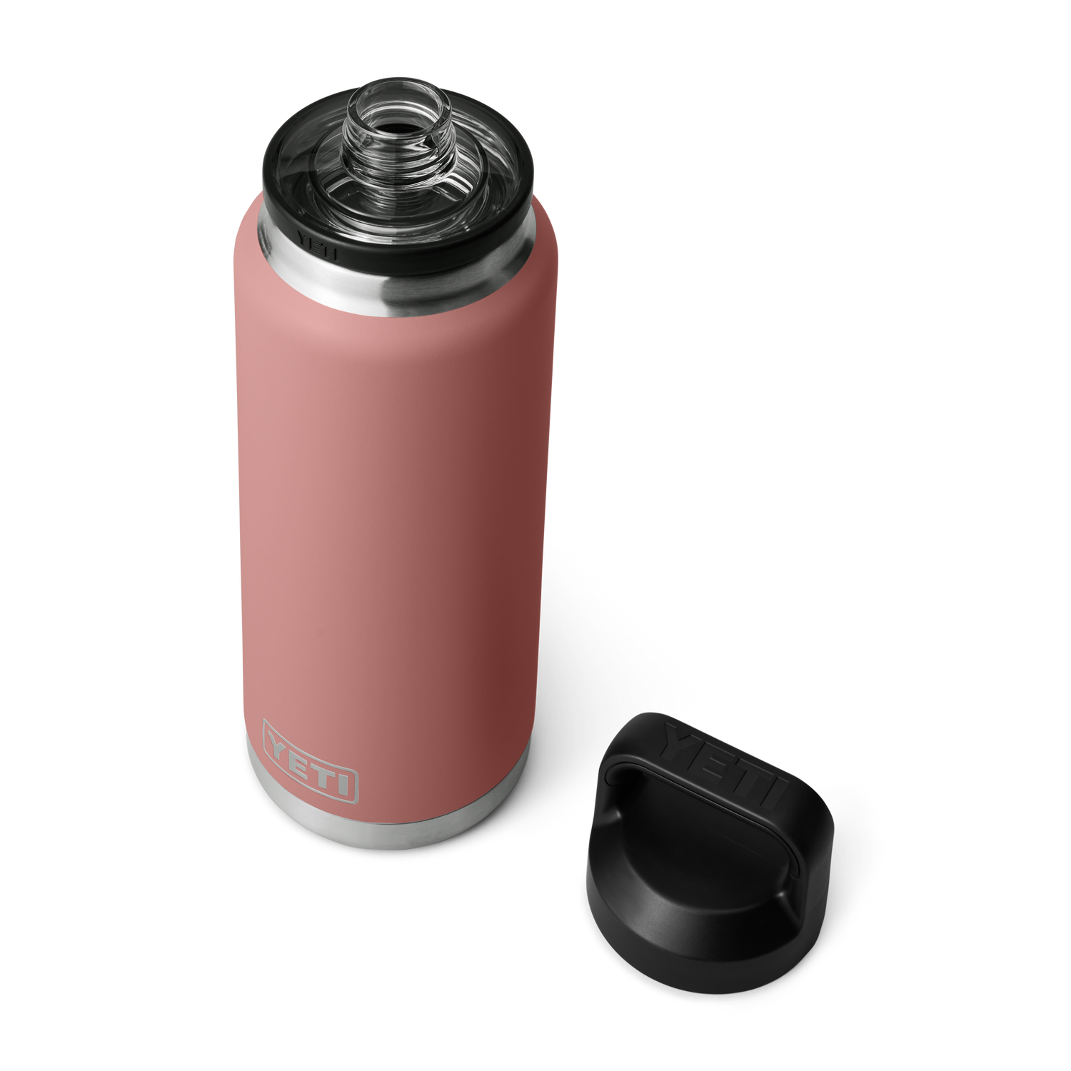 YETI Rambler® 36 oz (1065 ml) Bottle With Chug Cap Sandstone Pink