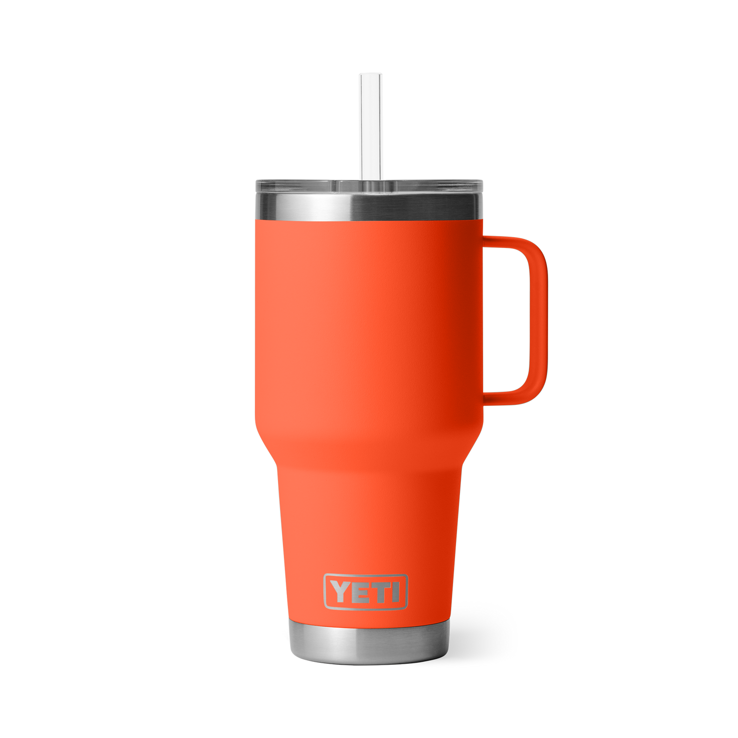 Rambler® 35 oz (1L) Straw Mug Papaya