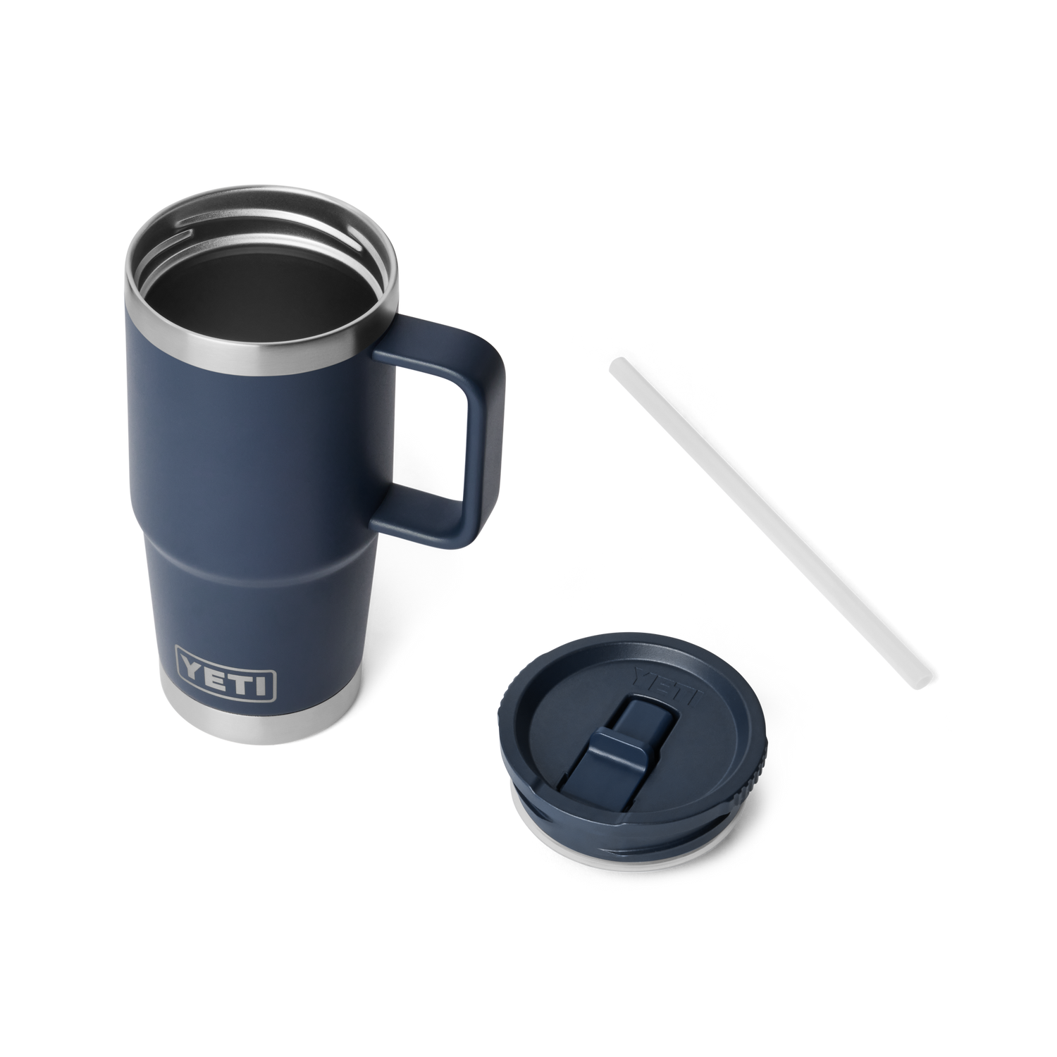 Rambler® 20 oz (591 ml) Travel Straw Mug Navy