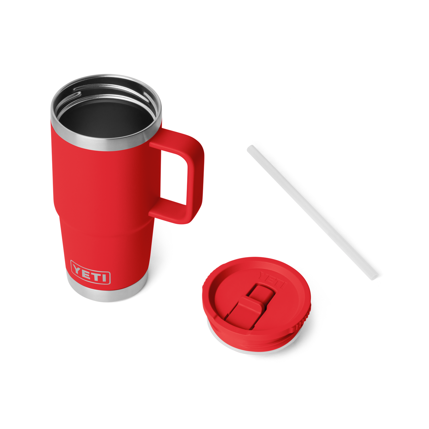 Rambler® 20 oz (591 ml) Travel Straw Mug Rescue Red