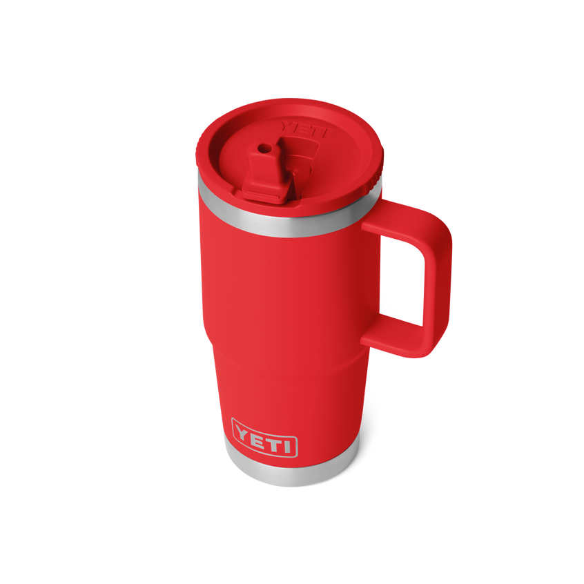 Rambler® 20 oz (591 ml) Travel Straw Mug Rescue Red