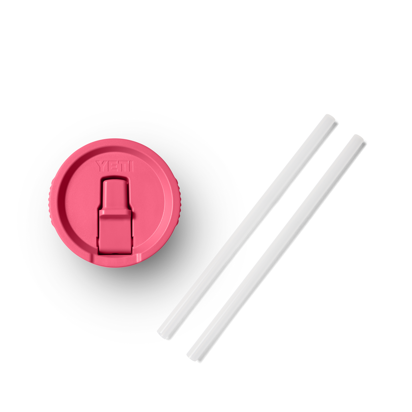 Small Travel Straw Lid Tropical Pink